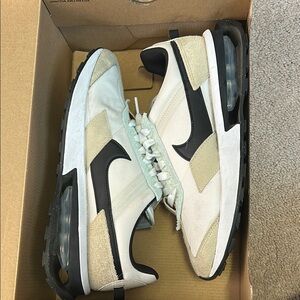 Nike Air Max Sneakers in Cream and Black